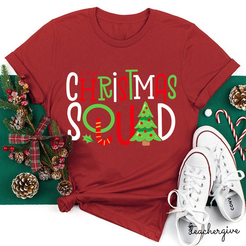 Christmas Squad Teacher T-Shirt