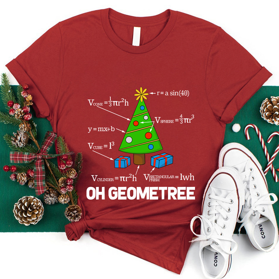 Christmas Oh Geometree T-Shirt