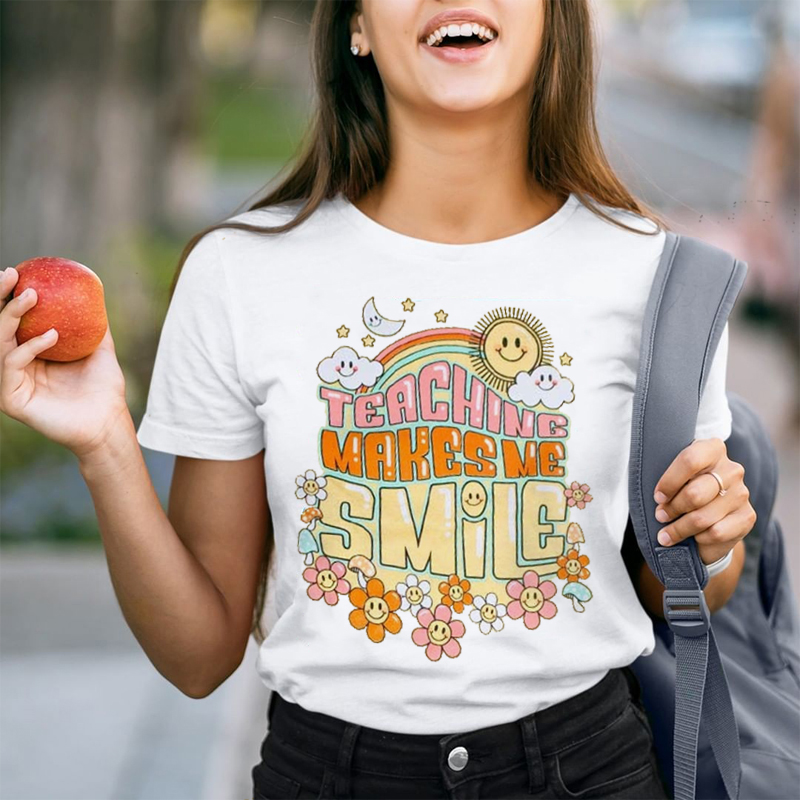 Teaching Makes Me Smile T-Shirt