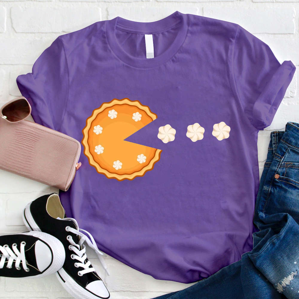 Pumpkin Pac-pie Teacher T-Shirt