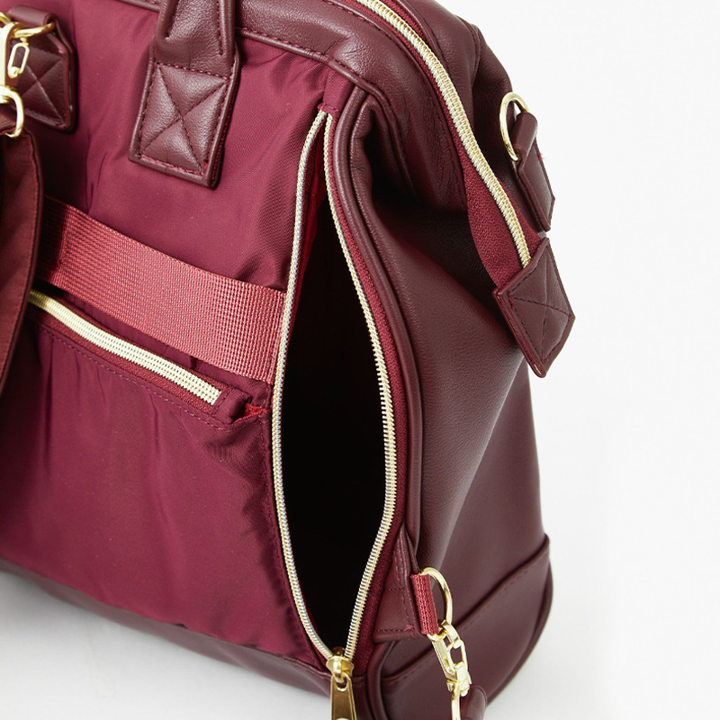 Multicolor Teacher Name Leather Backpack