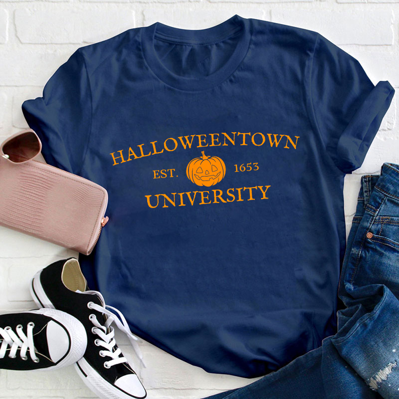 Halloween Town University Teacher T-Shirt