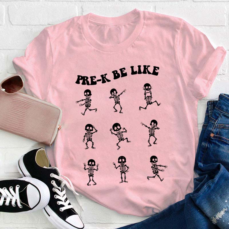 Personalized Grade Be Like Teacher T-Shirt