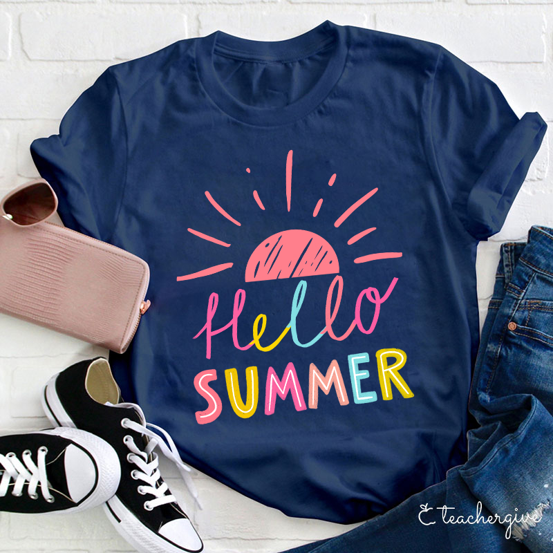 Hello Summer Teacher T-Shirt