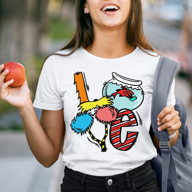Love Lorax Teacher T-Shirt