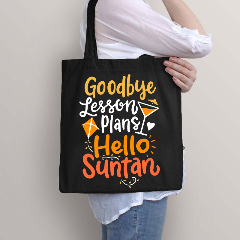 Teacher Last Day of School Summer Tote Bag