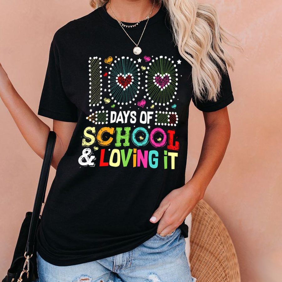 100 Days Of School & Loving It T-Shirt