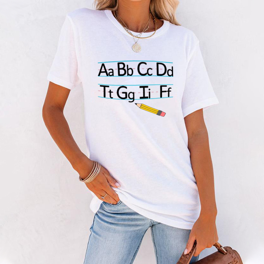 ABCD Teacher T-Shirt