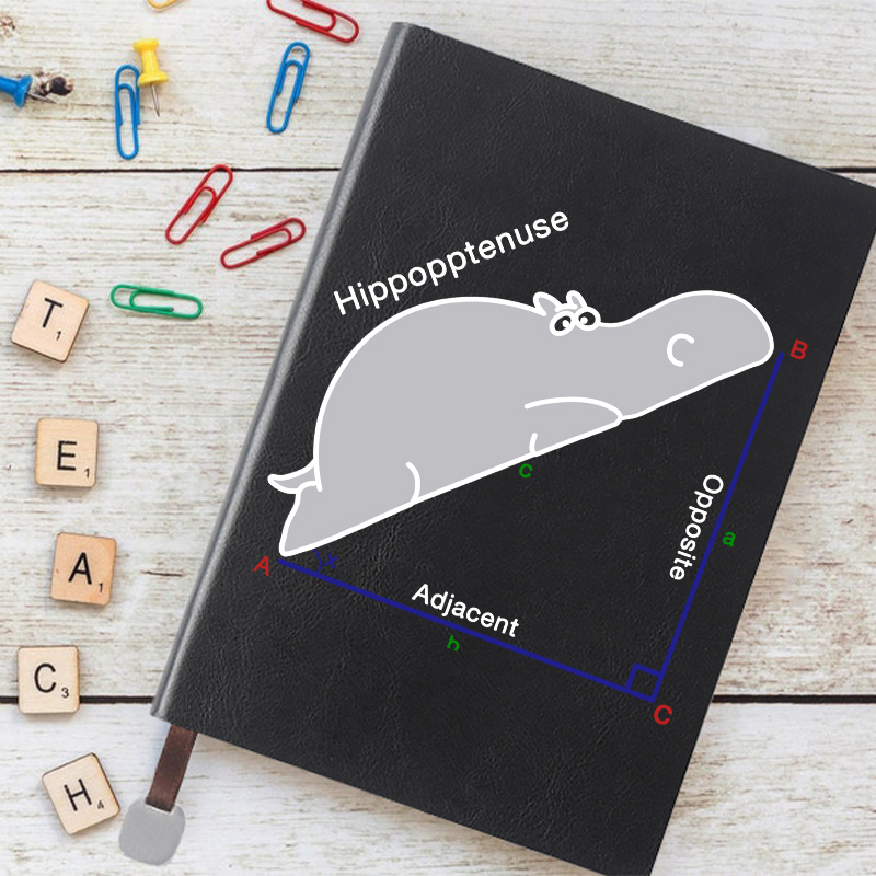 Hippopotenuse Notebook