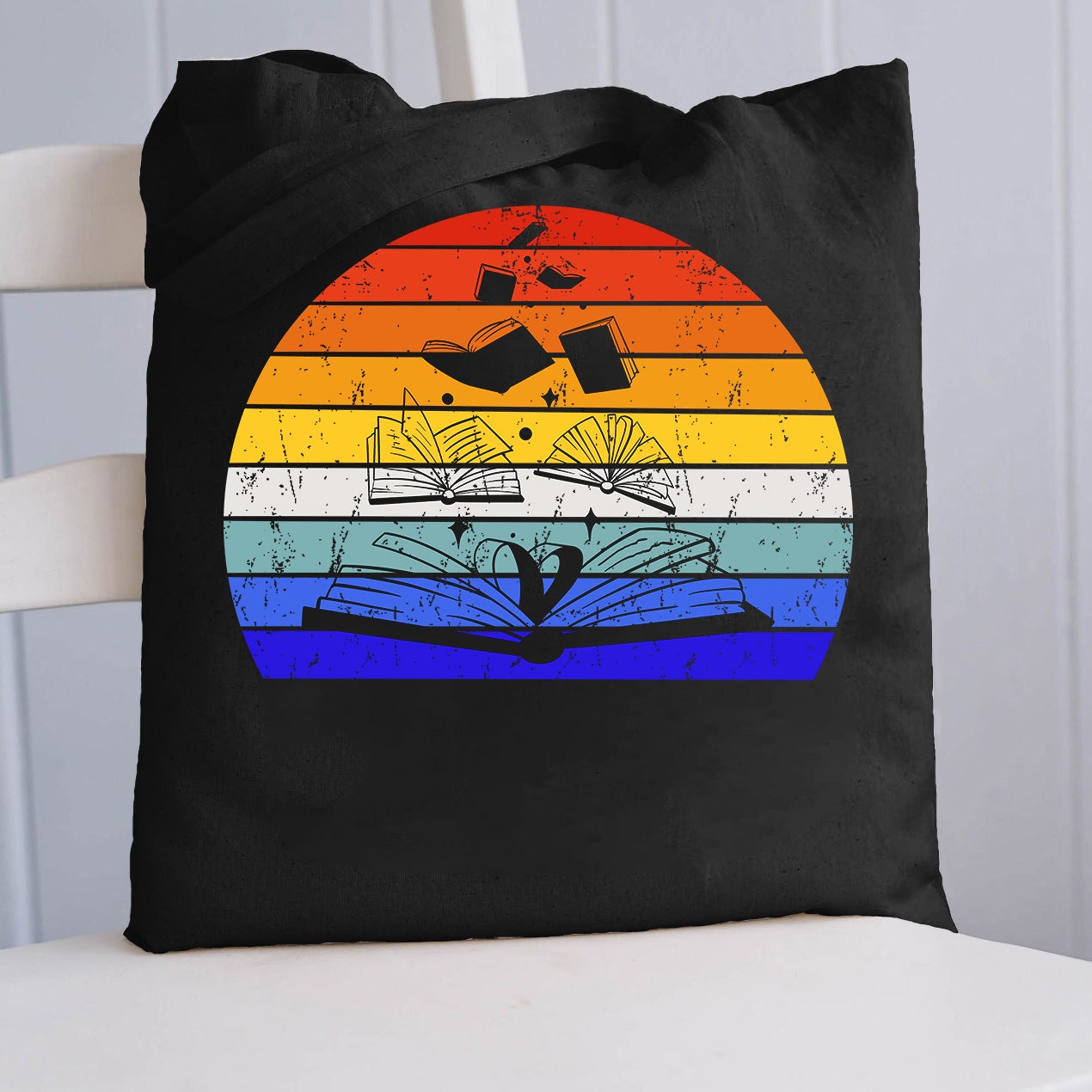 LatestRetro Books Tote Bag for Sale-Teachersgram