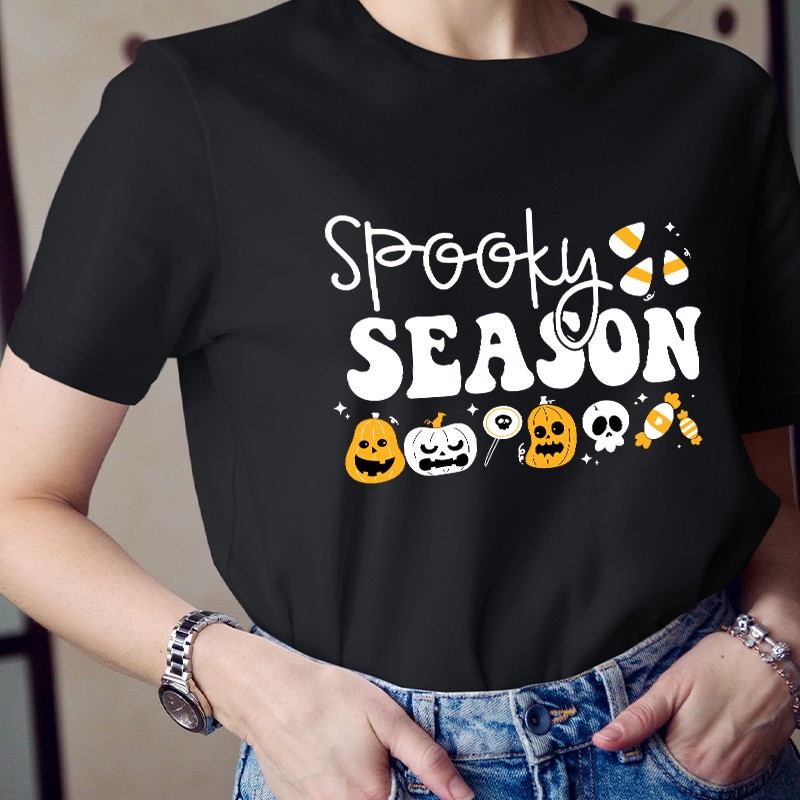 Spooky Season Is Coming Teacher T-Shirt