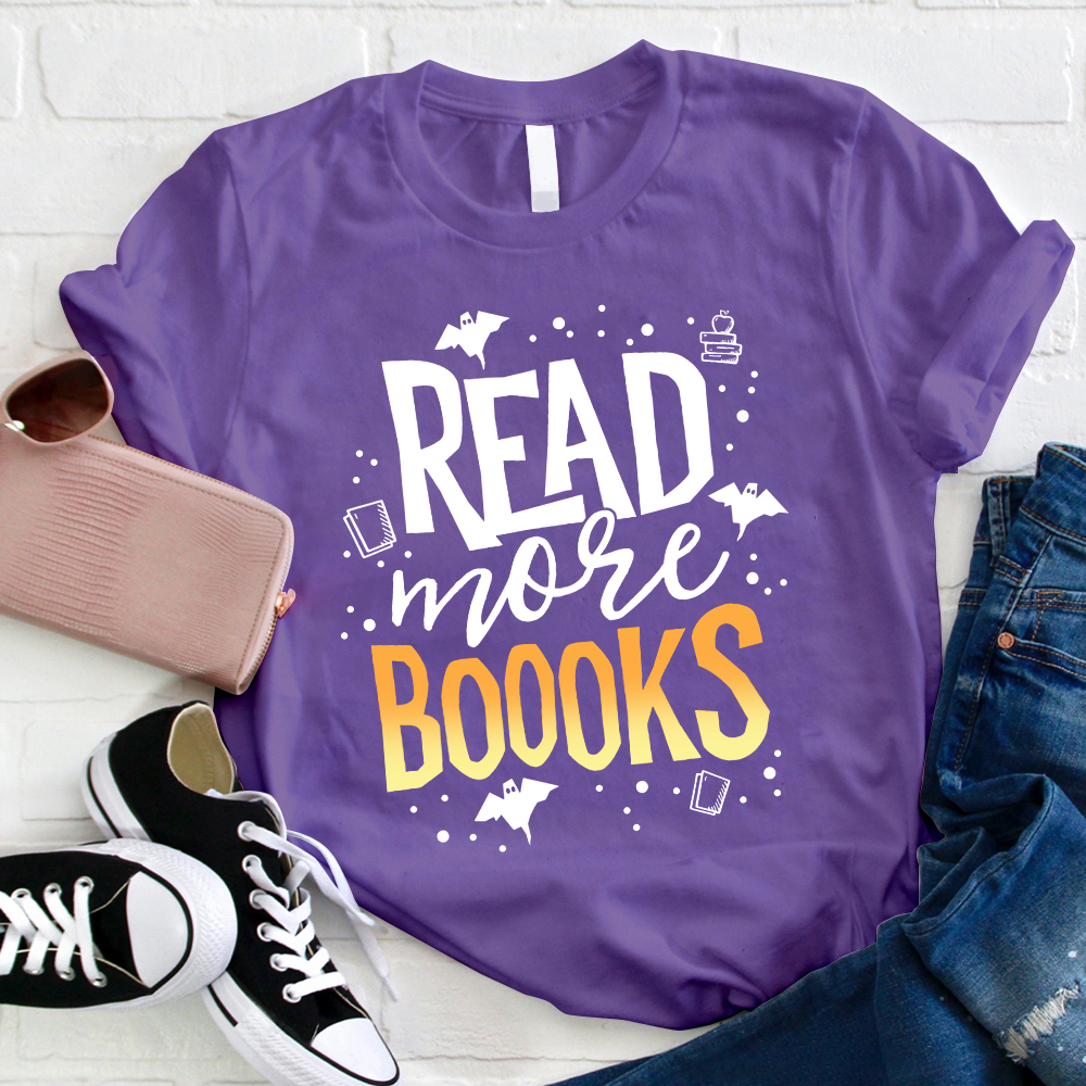 Read More Boooks Bat T-Shirt