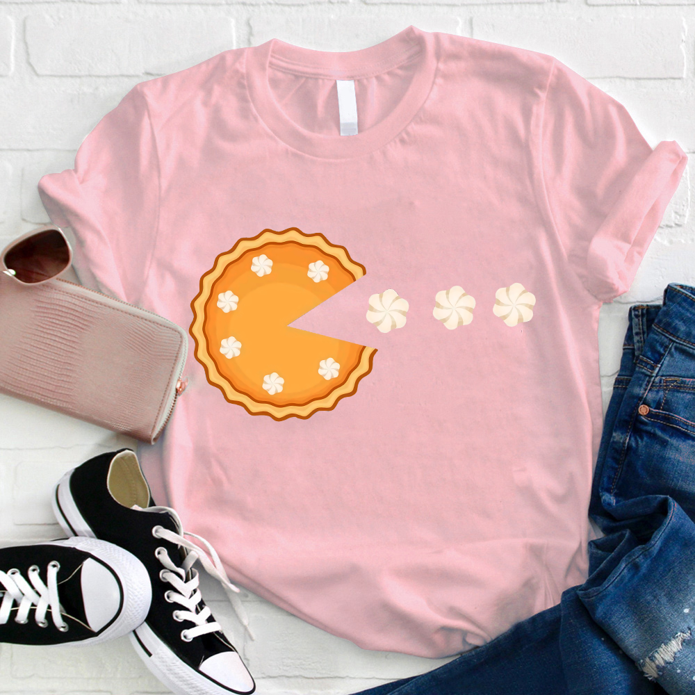 Pumpkin Pac-pie Teacher T-Shirt