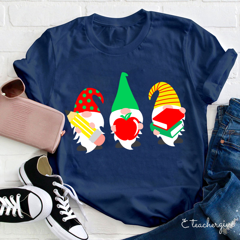 Gnomes Give You Your Equipments Teacher T-Shirt