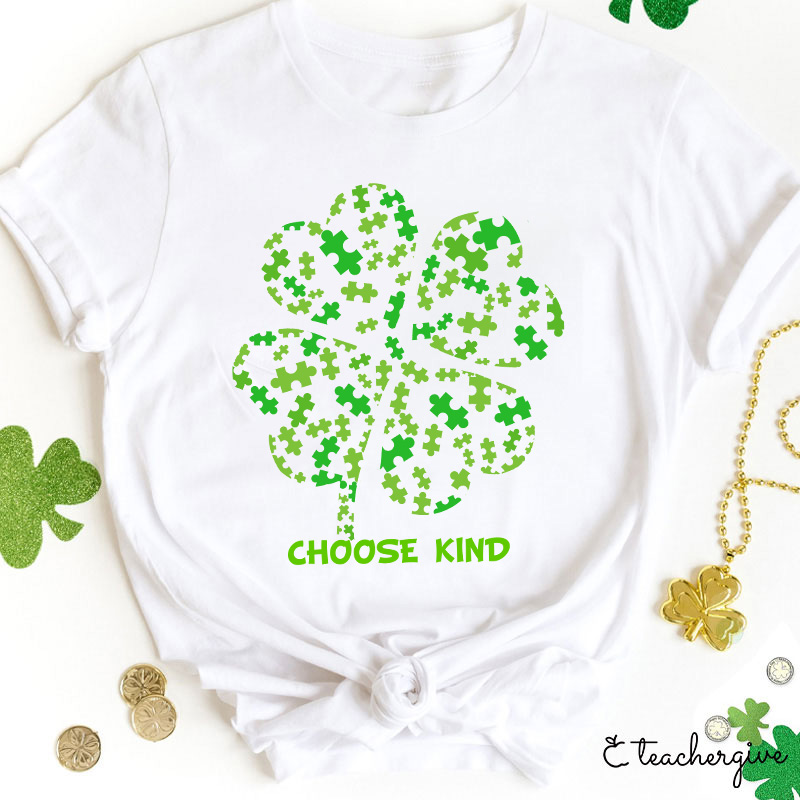 Choose To Be Kind Teacher T-Shirt