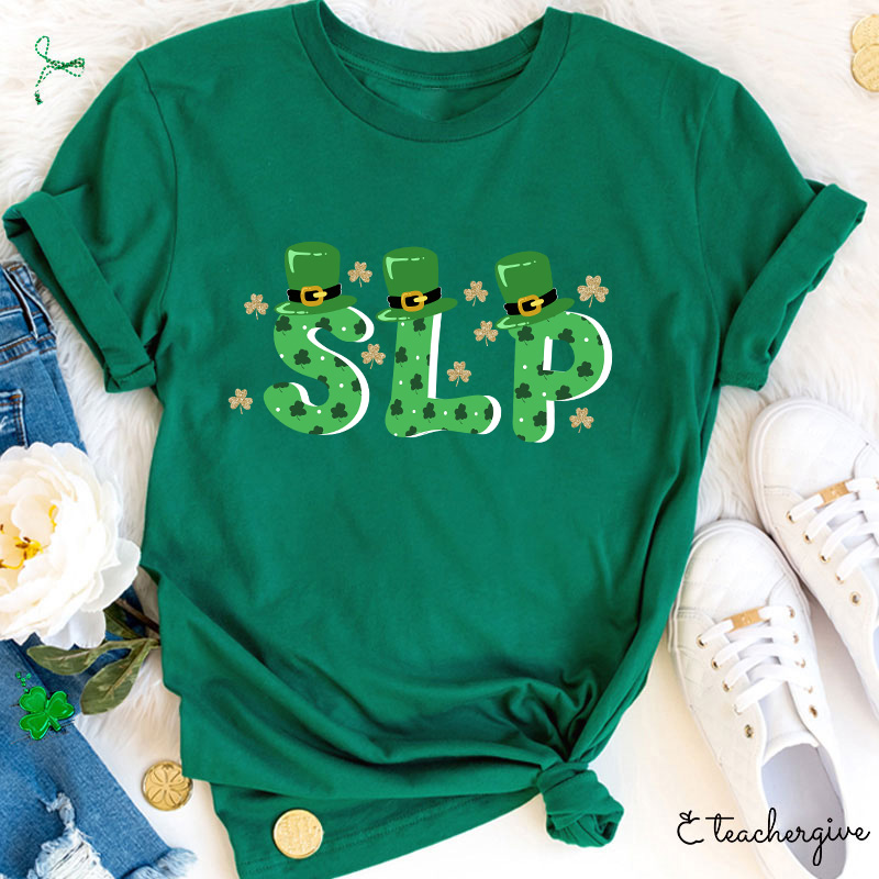 SLP Leprechaun Teacher T-Shirt