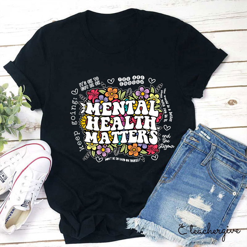 It' Ok Not Be Ok Teacher T-Shirt