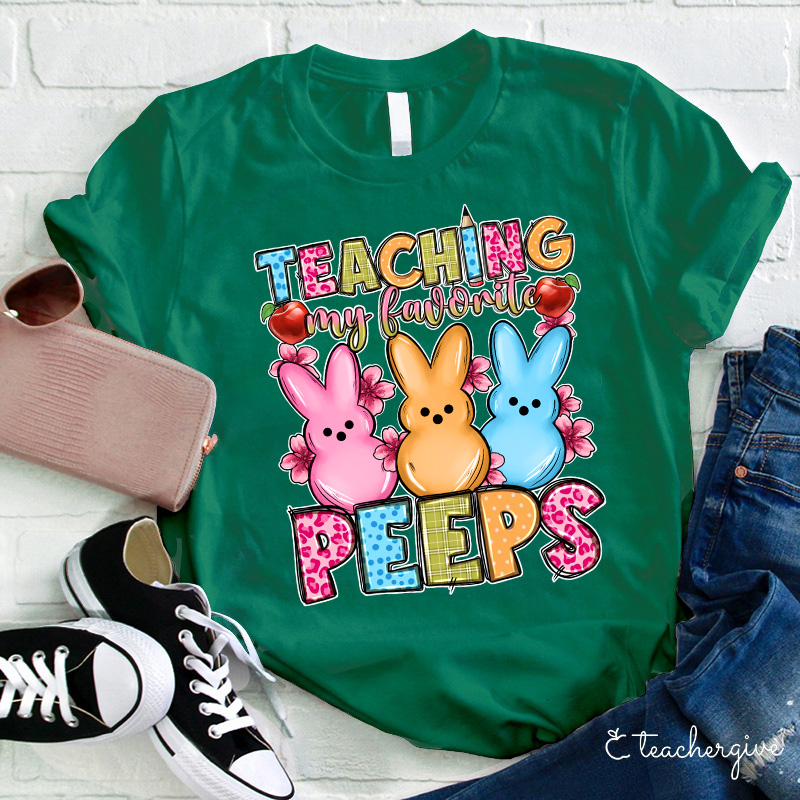Teacher To The Most Awesome Peeps Teacher T-Shirt