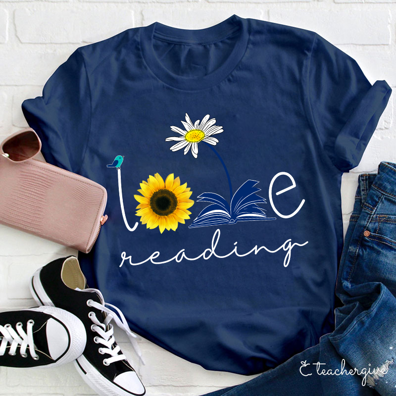 I Love Reading Teacher T-Shirt