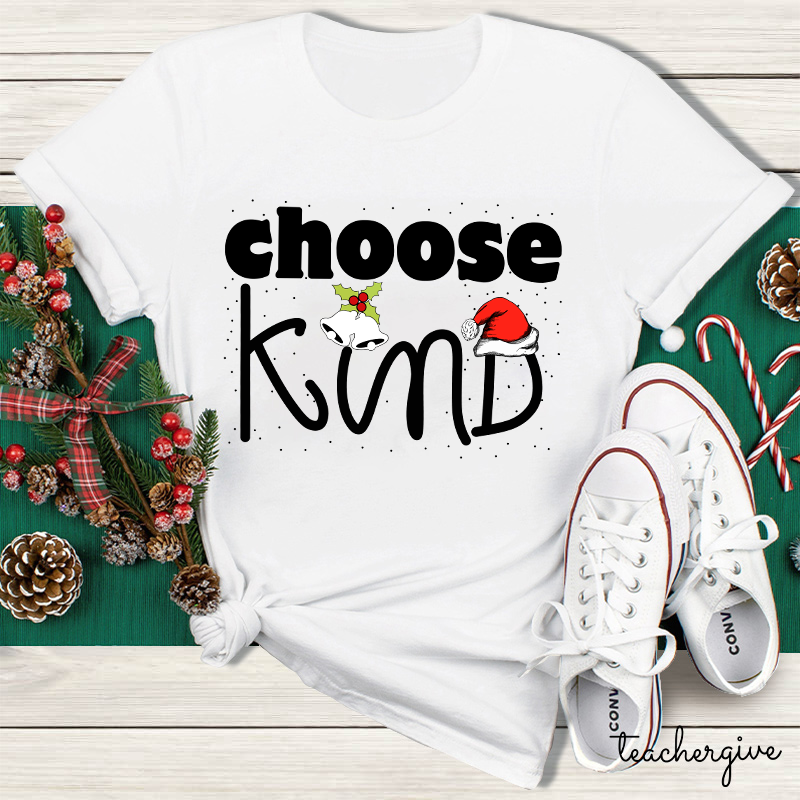 The Kind Santa Claus With A Kind Smile Teacher T-Shirt