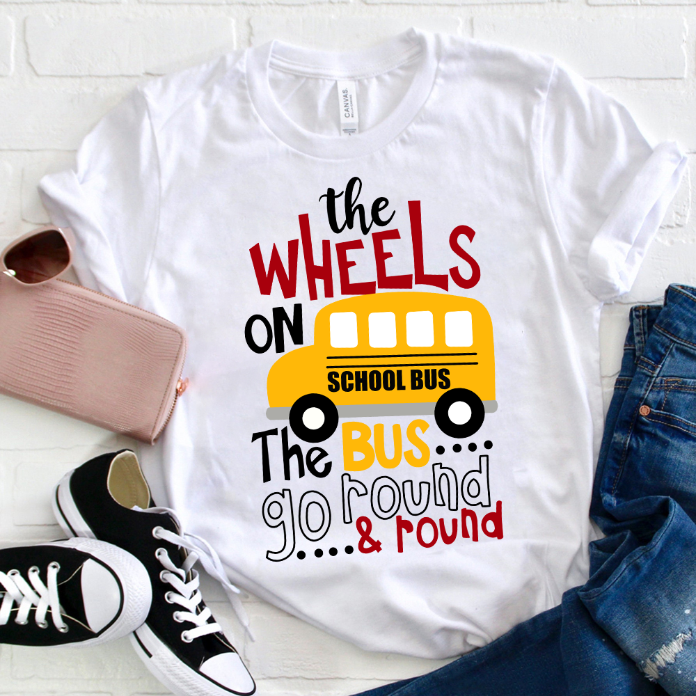 The Wheels On School Bus T-Shirt Sale-Teachersgram