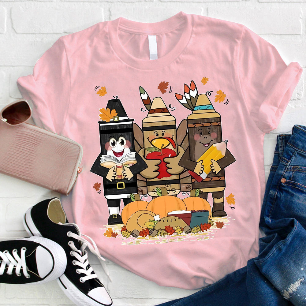 Turkey Or Pencil Teacher T-Shirt
