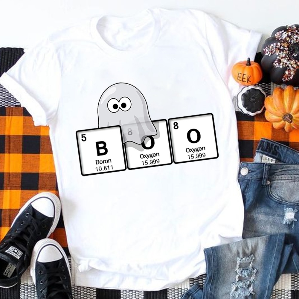 Learn Chemistry With Ghosts Teacher T-Shirt