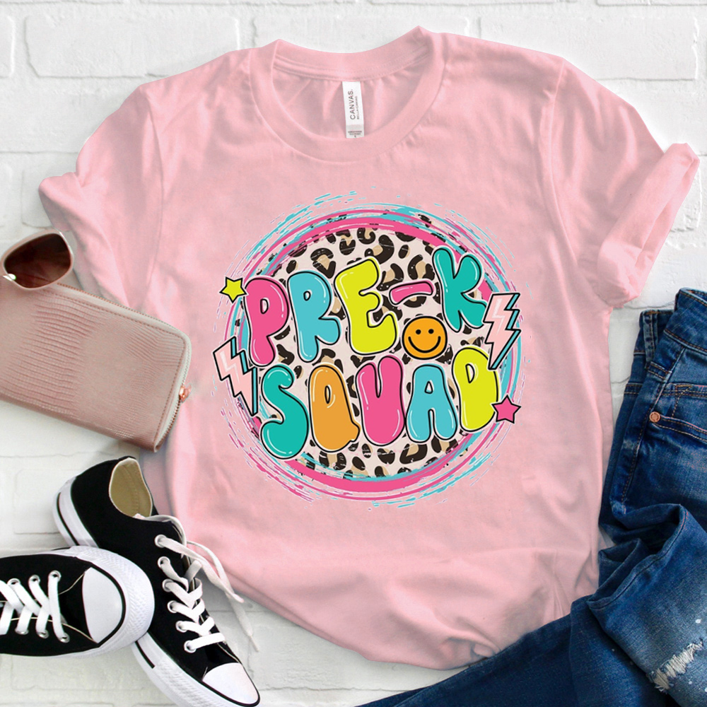 Personalized PRE-K Squad T-Shirt
