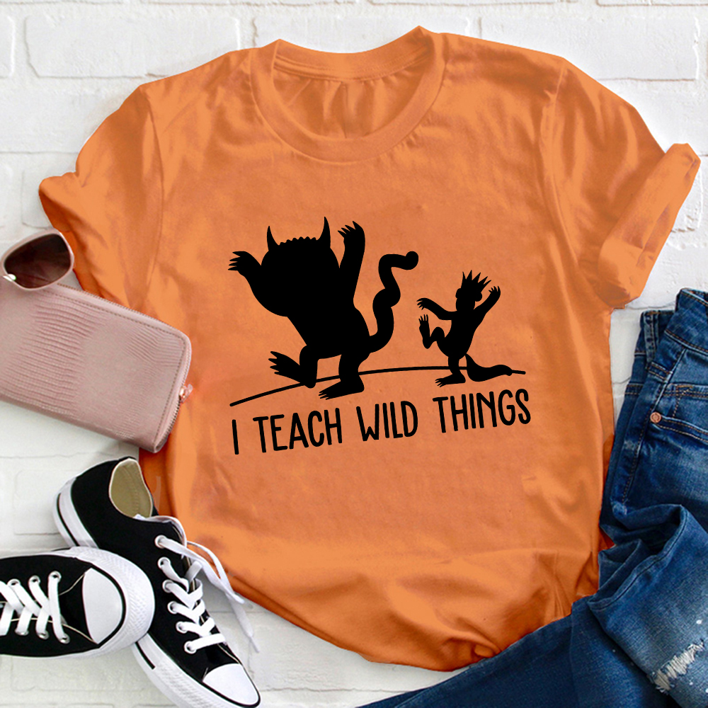 Where The Wild Things Are Teacher T-Shirt