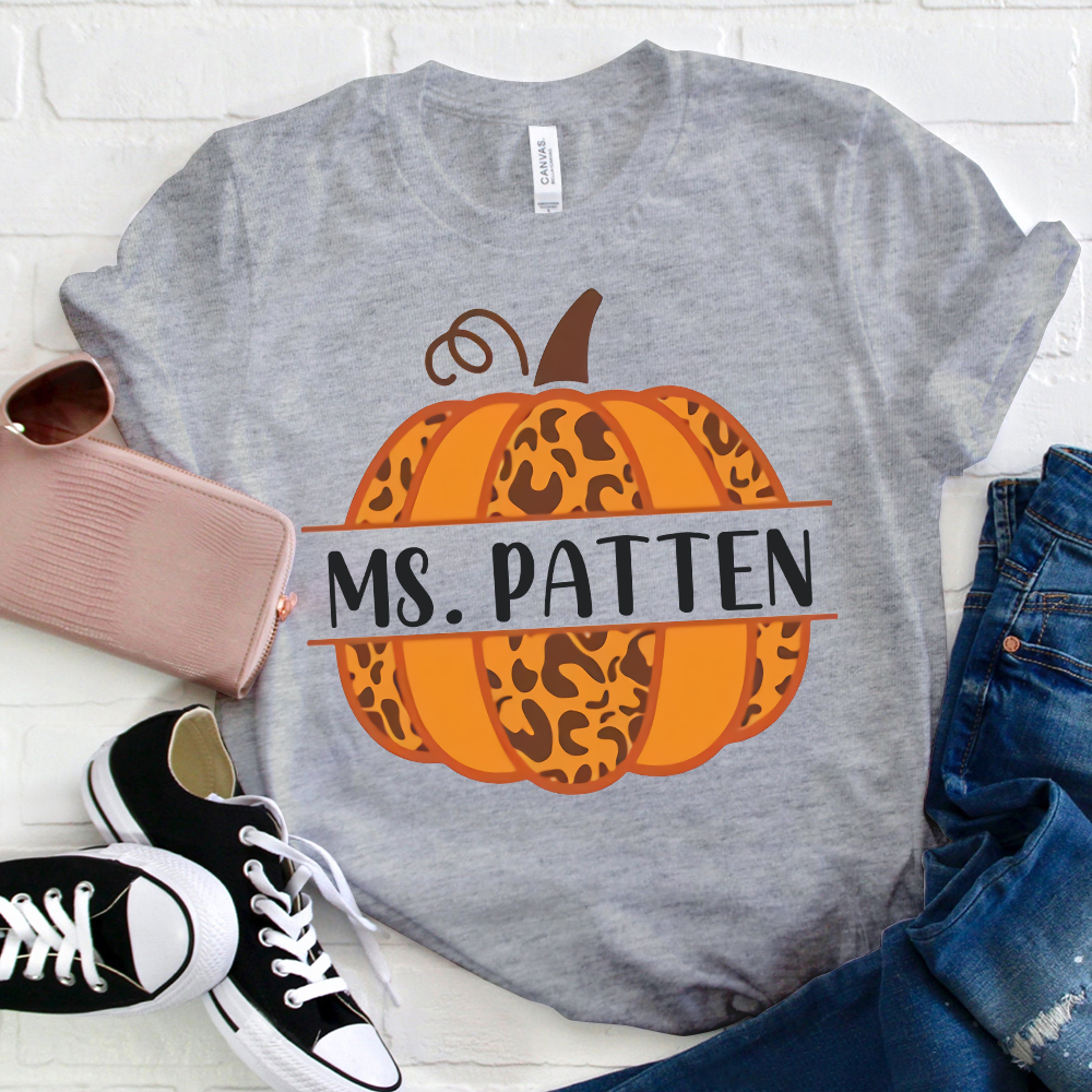 Personalized Pumpkin T-Shirt