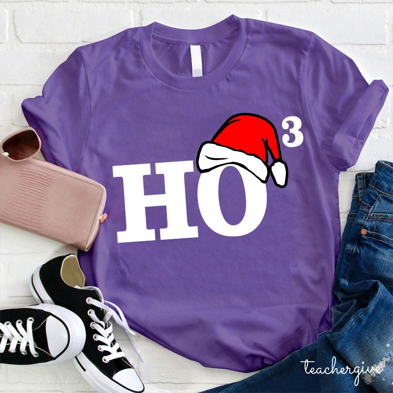 Christmas Ho³ Teacher T-Shirt