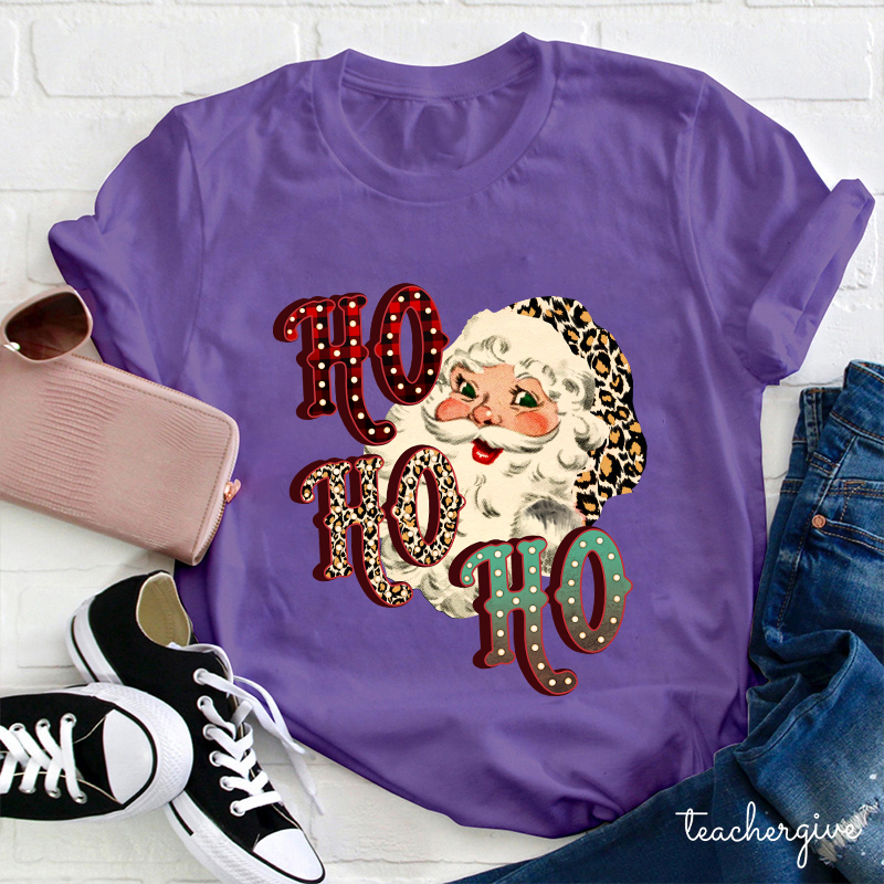 HO HO HO I'm Coming Teacher T-Shirt