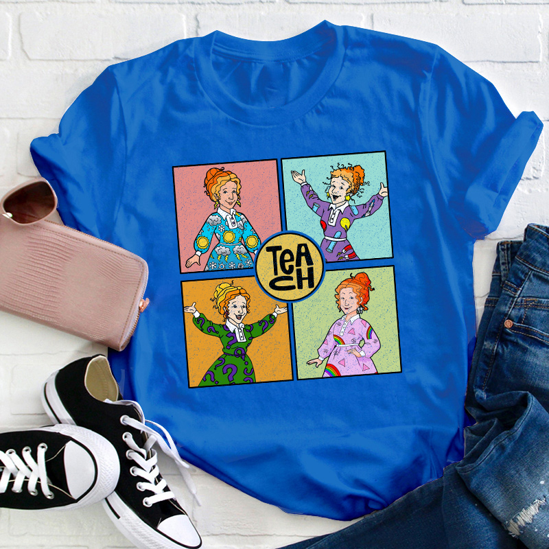 Teach Magic School Bus Teacher T-Shirt
