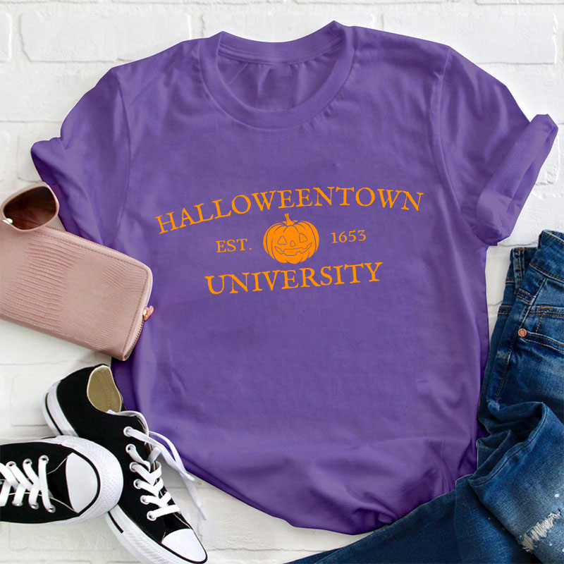 Halloween Town University Teacher T-Shirt