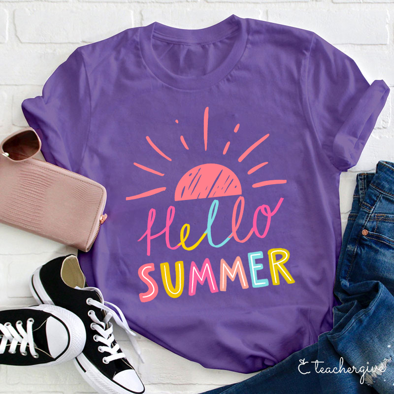 Hello Summer Teacher T-Shirt