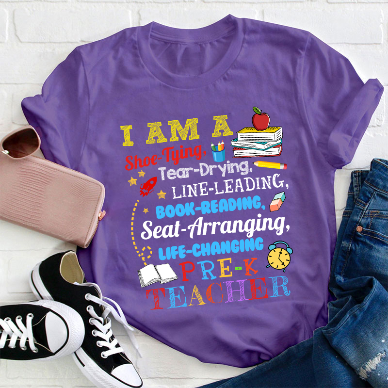 Personalized I Am A Teacher T-Shirt