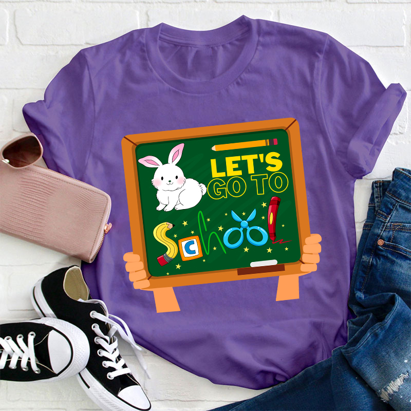 Rabbit Back To School T-Shirt