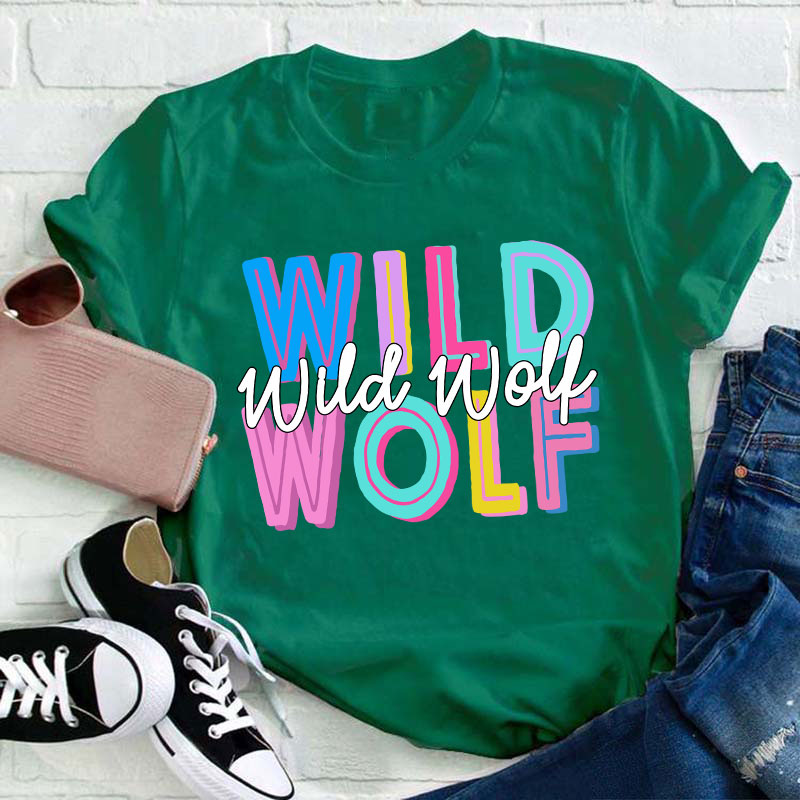 Personalized School Mascot Teacher T-Shirt