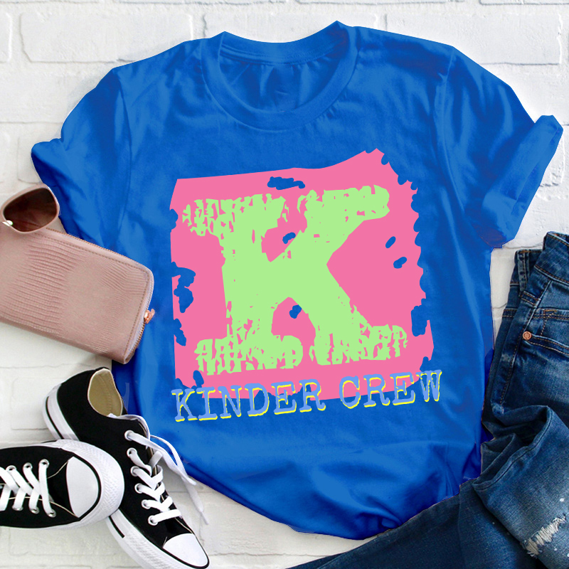 Personalized Grade Crew Teacher T-Shirt