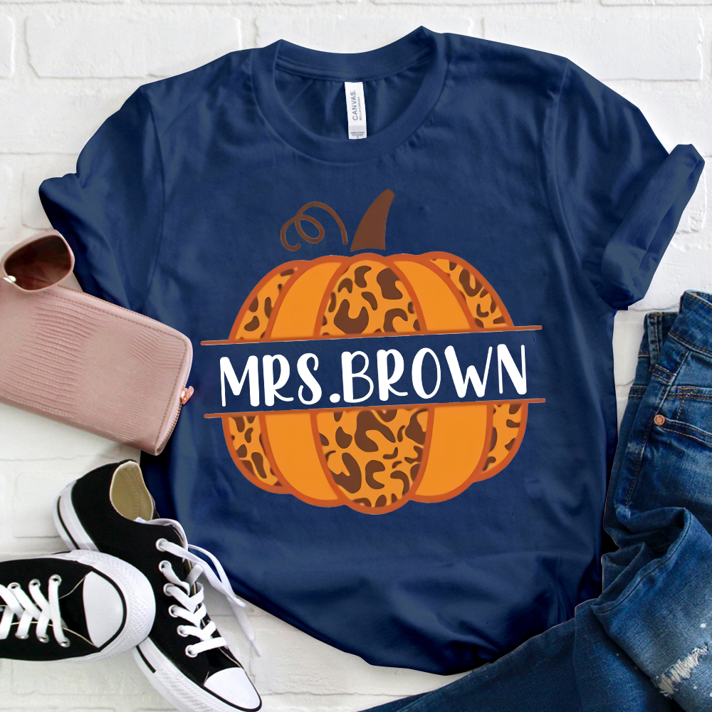 Personalized Pumpkin T-Shirt