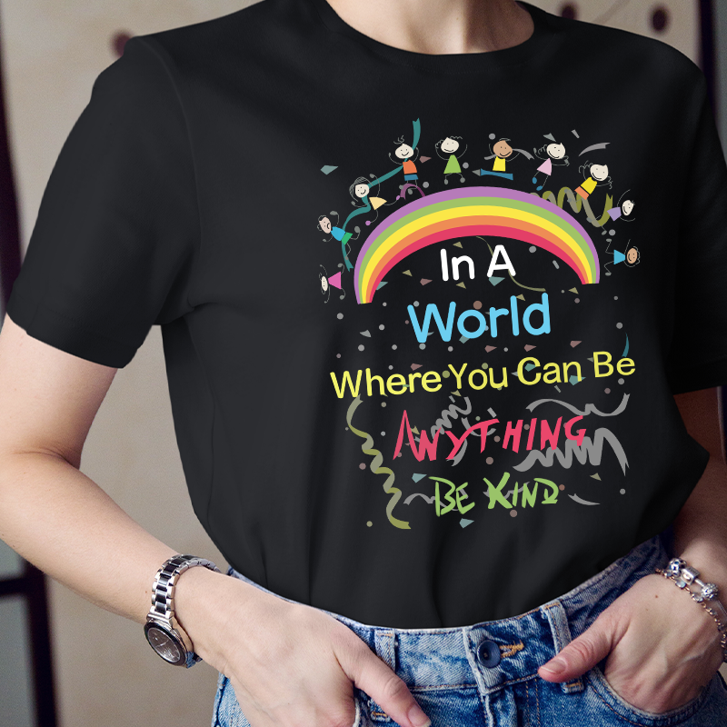 Be Kind Rainbow T-Shirt