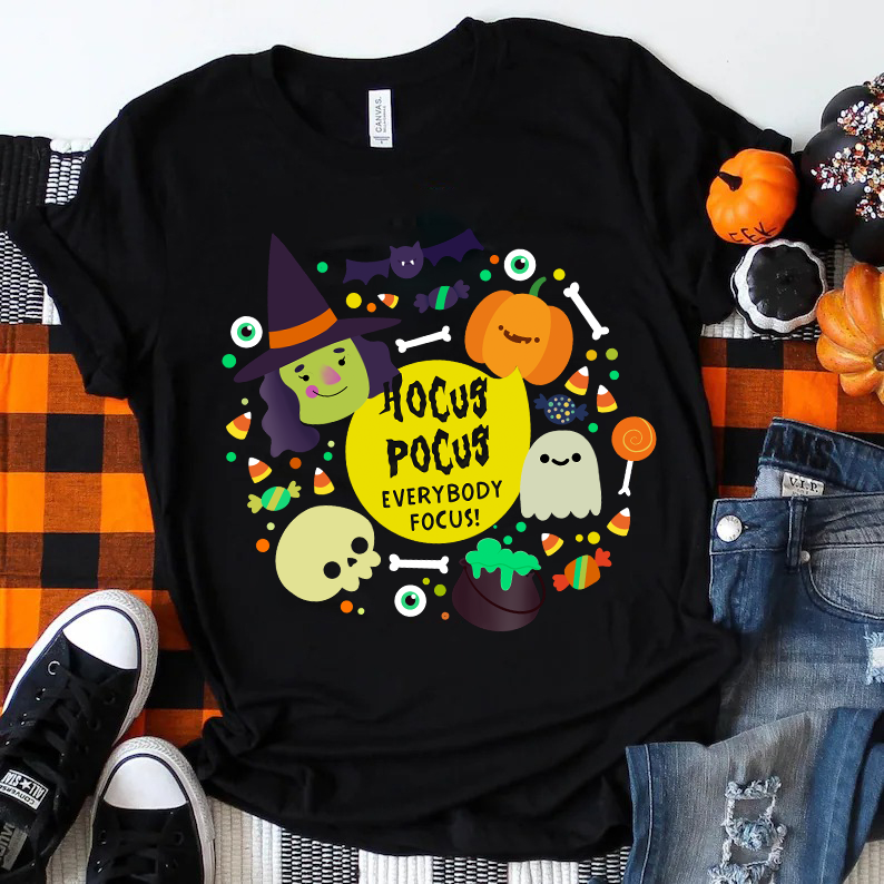 Hocus Pocus Everybody Focus T-Shirt