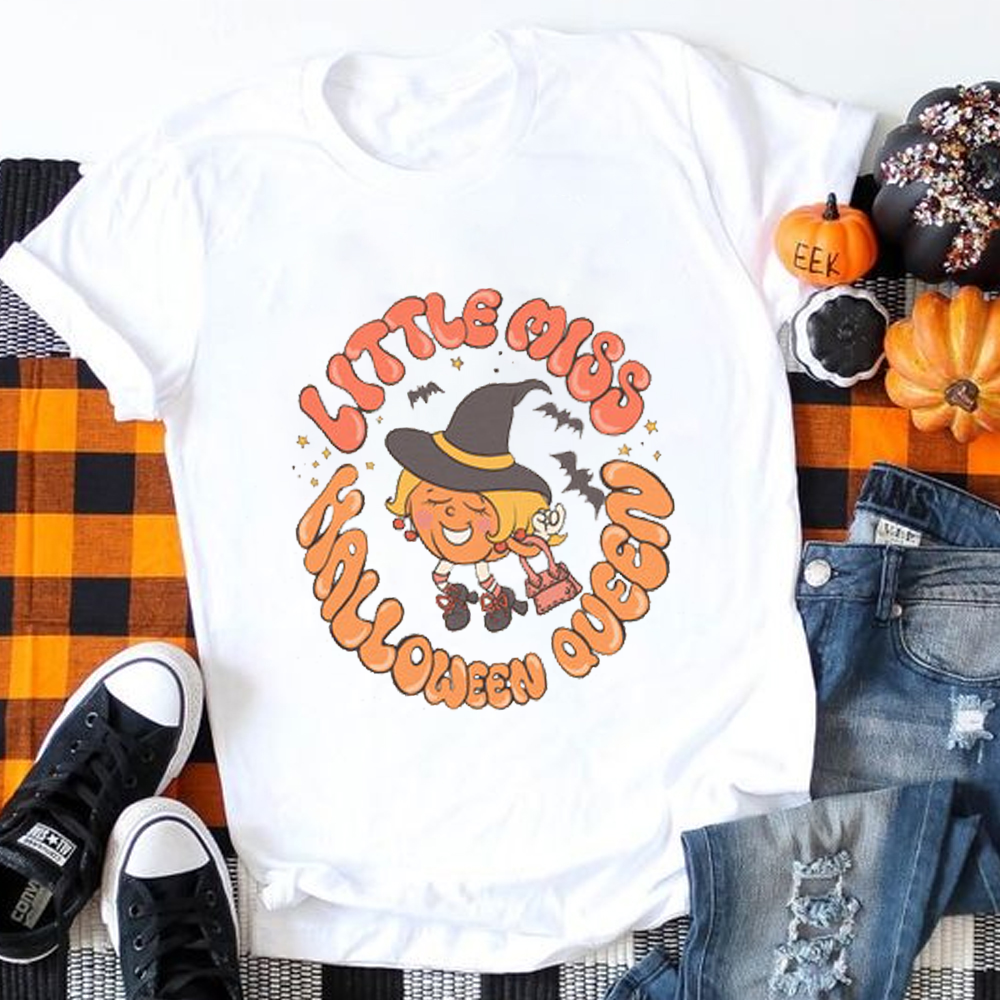 Little Miss Is The Halloween Queen T-Shirt