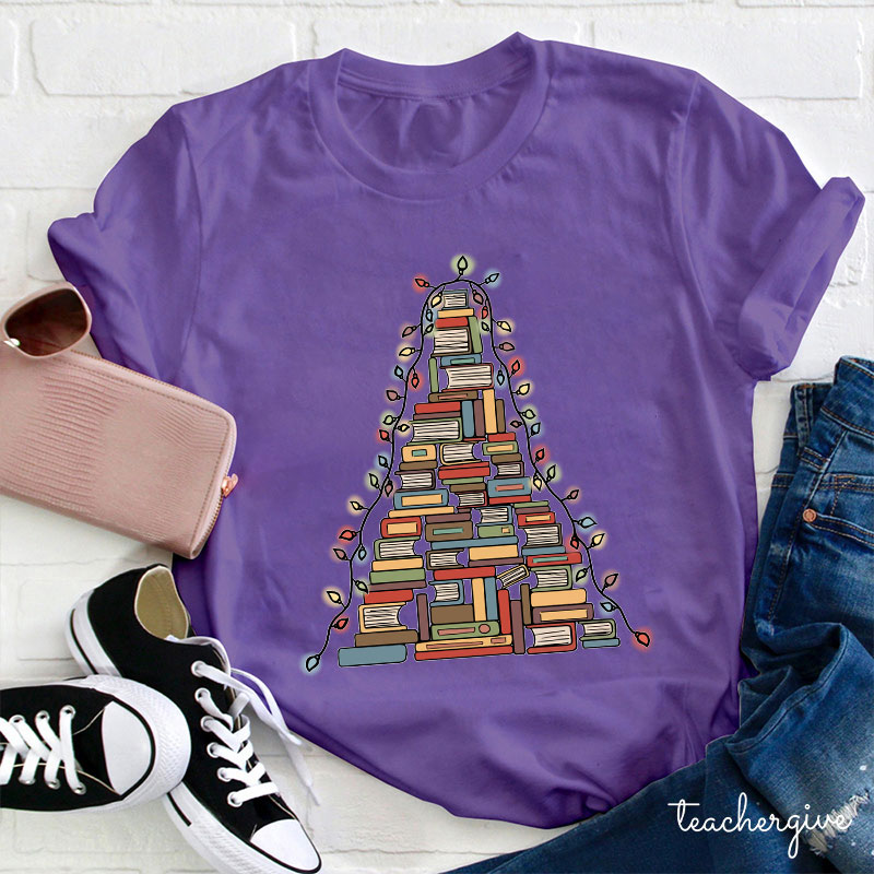 What A Mountain Of Book Teacher T-Shirt