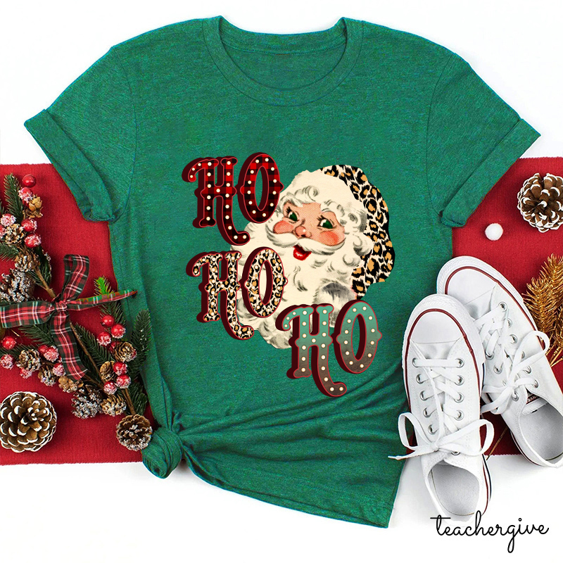HO HO HO I'm Coming Teacher T-Shirt