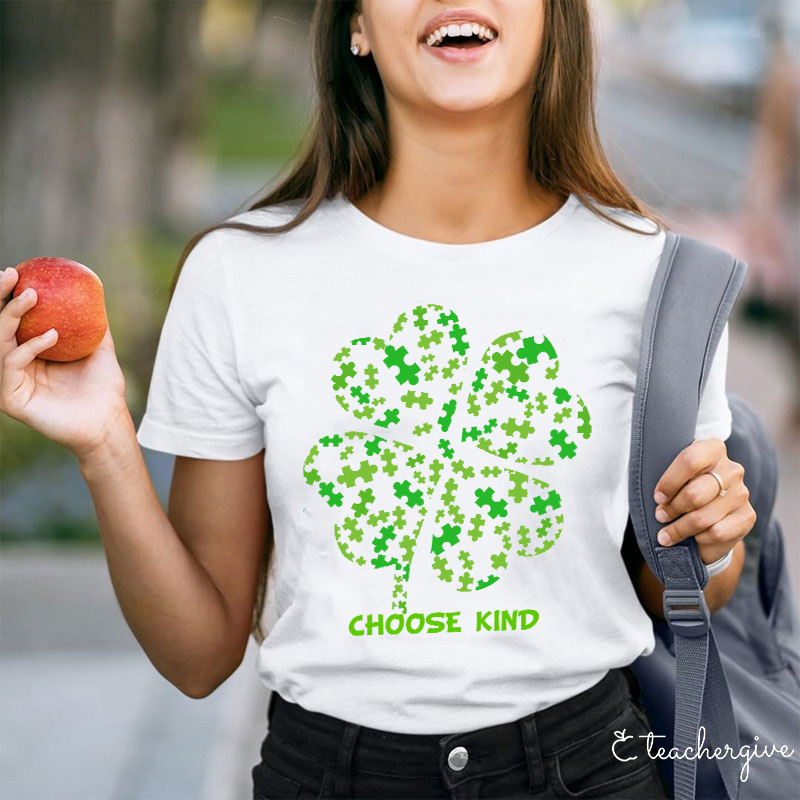 Choose To Be Kind Teacher T-Shirt