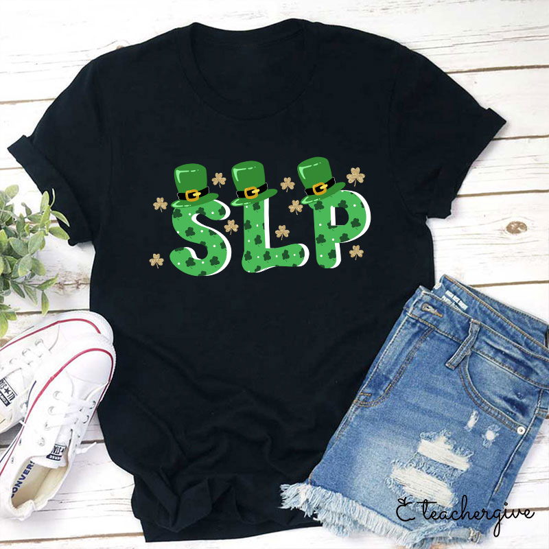 SLP Leprechaun Teacher T-Shirt