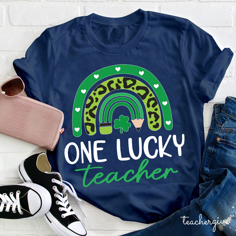 One Lucky Teacher T-Shirt