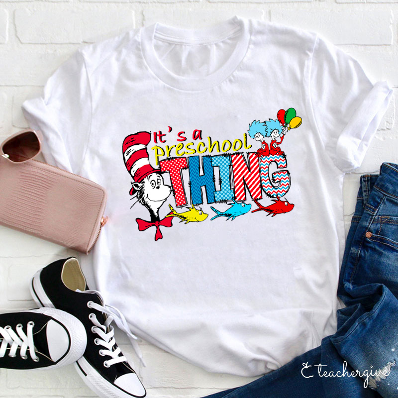 Personalized It's A School Thing Teacher T-Shirt