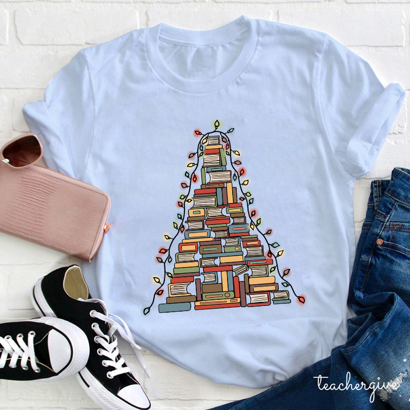 What A Mountain Of Book Teacher T-Shirt